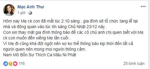 Huy Khánh, mẹ Huy Khánh, sao Việt