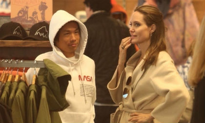 Pax Thiên, Angelina Jolie, sao Hollywood