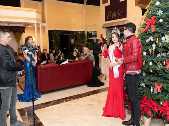 Sandy Nguyễn, Hoa hậu Phụ nữ Quốc tế người Việt 2018, sao việt