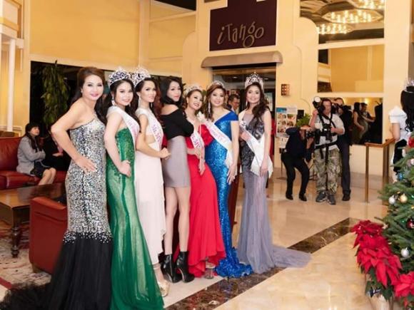 Sandy Nguyễn, Hoa hậu Phụ nữ Quốc tế người Việt 2018, sao việt