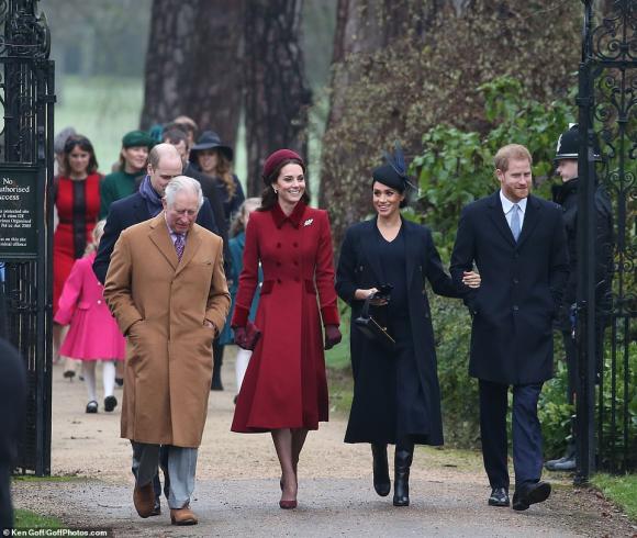 công nương kate middleton, công nương meghan markle, hoàng gia anh