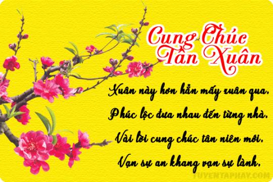 câu chúc tết hay, chọn lọc câu chúc tết, gửi lời chúc mừng năm mới,  Lời chúc ý nghĩa
