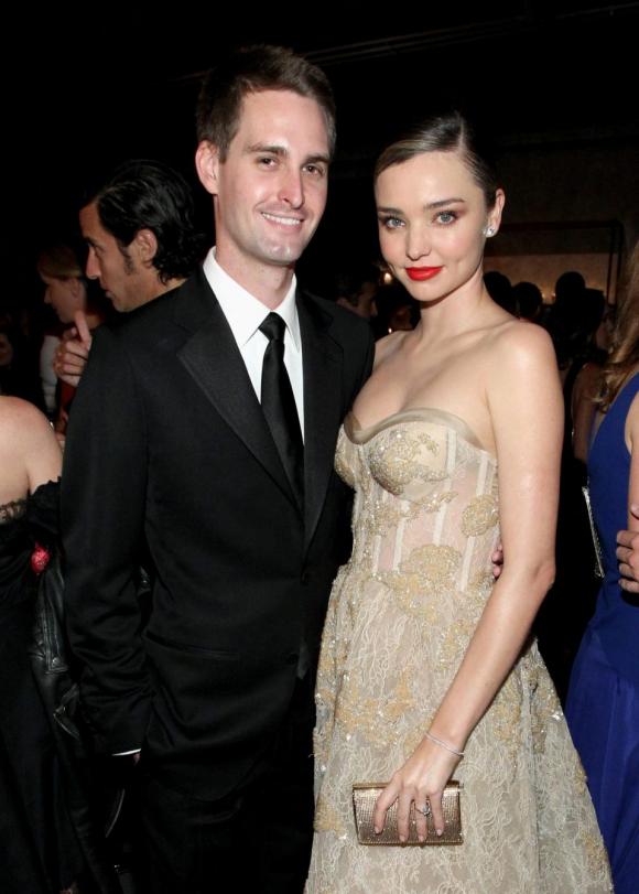 miranda kerr, evan spiegel, flynn bloom, sao hollywood