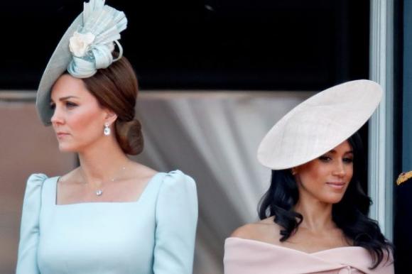 meghan markle, kate middleton, hoàng gia anh