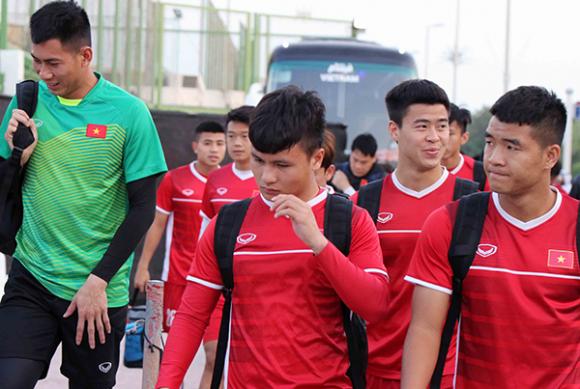 ĐT Việt Nam, UAE, Asian Cup, ĐT Việt Nam tập luyện