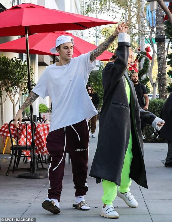 hailey baldwin, justin bieber, sao hollywood