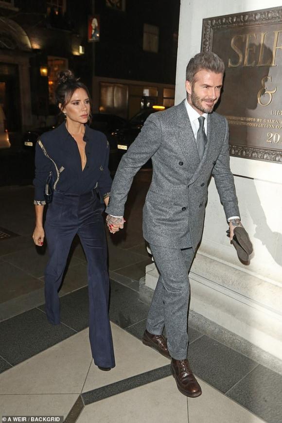 victoria beckham, david beckham, sao hollywood,tuần lễ thời trang nam london,david beckham victoria beckham