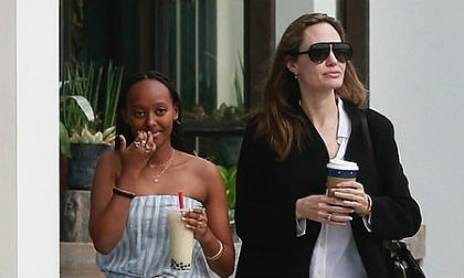 Zahara, angelina jolie, con gái nuôi của angelina jolie, sao hollywood