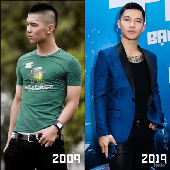 sao Việt, thử thách 10 năm, 10 years challenge