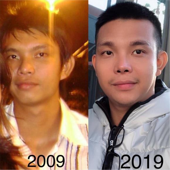 sao Việt, thử thách 10 năm, 10 years challenge