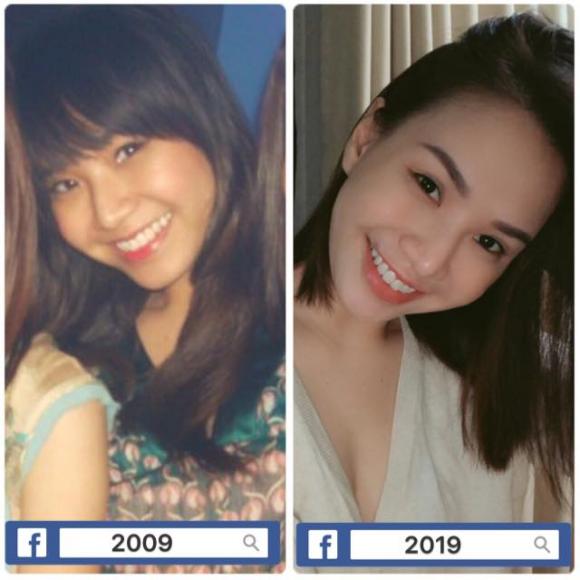 sao Việt, thử thách 10 năm, 10 years challenge