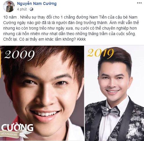 sao Việt, thử thách 10 năm, 10 years challenge