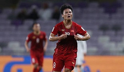 Quang Hải, đội tuyển Việt Nam, Asian Cup 2019, Park Hang Seo