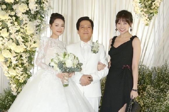 Đám cưới Trường Giang - Nhã Phương quy định dress code là đen trắng 1 sao Việt, sao Việt đi đám cưới, hòa minzy, thành lộc