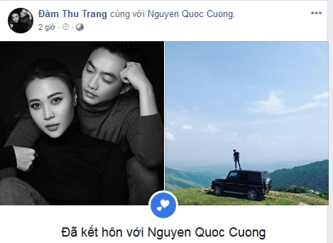 Đàm Thu Trang, Cường Đô La 