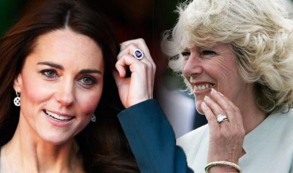 kate middleton, bà camilla, hoàng gia anh