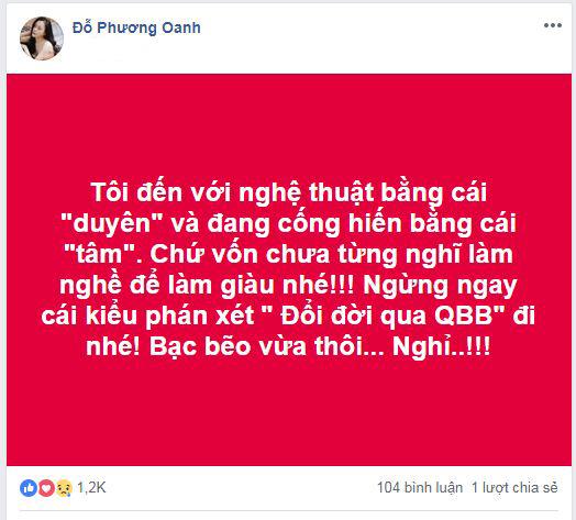 Phương Oanh, diễn viên Phương Oanh, sao Việt, Quỳnh búp bê