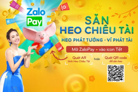 Minh Hằng, Zalopay, Săn heo chiêu tài tết 2019