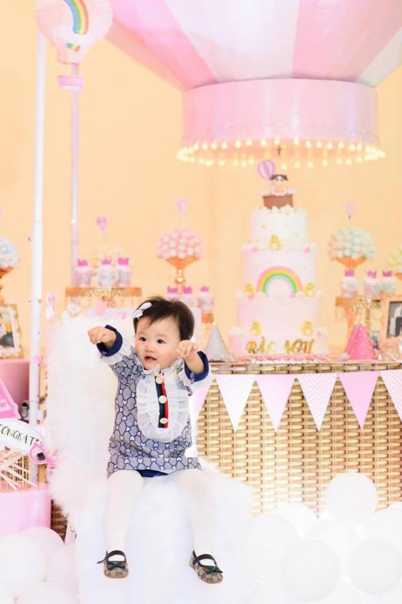  Lê Hà, con Lê Hà, tiệc sinh nhật,  lễ thôi nôi