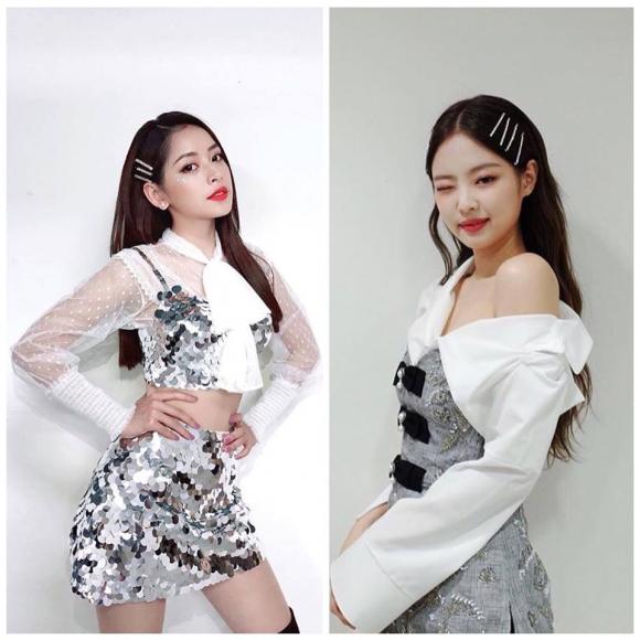 Chi Pu, thời trang Chi Pu, Jennie (Black Pink)