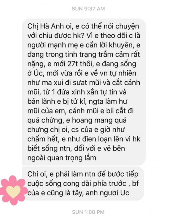 siêu mẫu Hà Anh, Hà Anh phẫu thuật thẩm mỹ, phẫu thuật thẩm mỹ