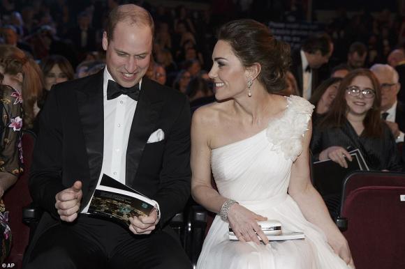 thảm đỏ bafta 2019, công nương kate middleton