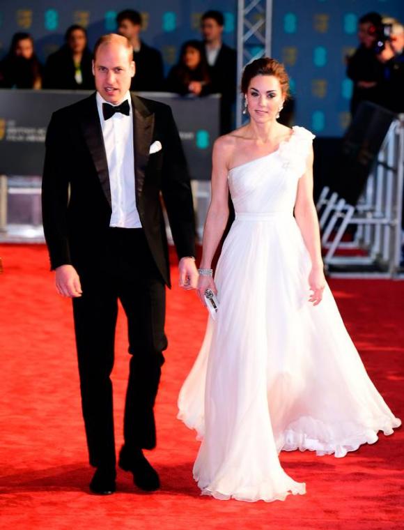 thảm đỏ bafta 2019, công nương kate middleton