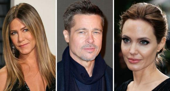 brad pitt, jennifer aniston, sao hollywood