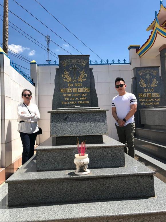 Danh hài hoài linh,con trai hoài linh,con trai hoài linh về thăm quê