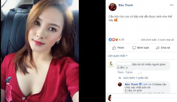 Bảo Thanh, Bảo Thanh mang bầu, diễn viên Bảo Thanh