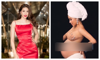 Hoa hậu Phạm Hương, Hoa hậu Phạm Hương đính hôn, Phạm Hương mang bầu