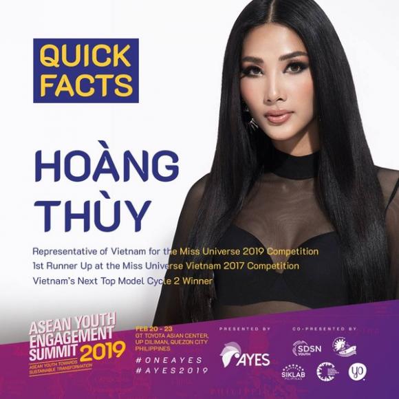 Á hậu Hoàng Thùy,  thi Miss Universe 2019
