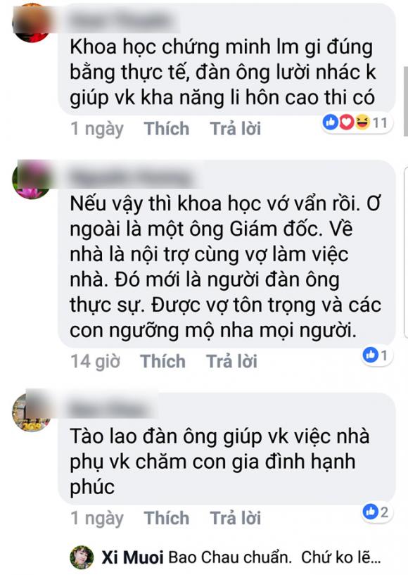 chồng làm việc nhà, chồng chăm chỉ, gia đình hạnh phúc