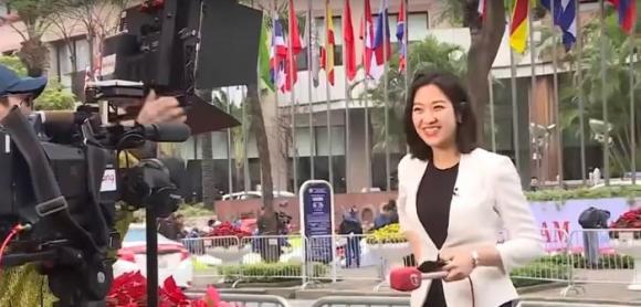 Hội nghị Thượng đỉnh Mỹ - Triều, nhan sắc phóng viên