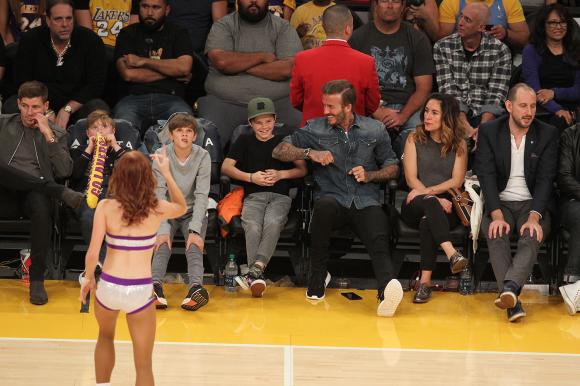 david beckham, sao hollywood