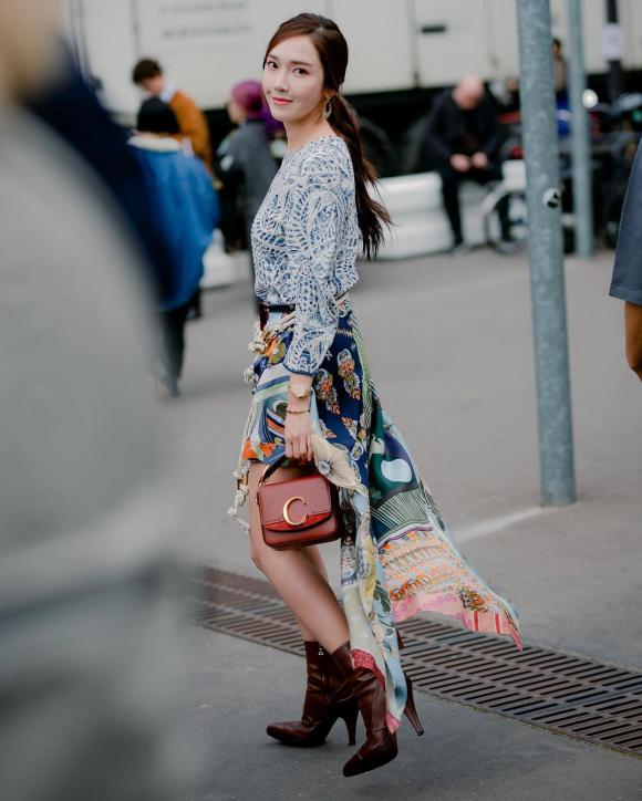 jessica jung, dara, tuần lễ thời trang paris, sao hàn
