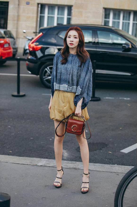 jessica jung, dara, tuần lễ thời trang paris, sao hàn