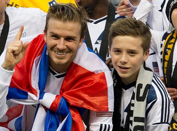 David Beckham,Victoria Beckham,Brooklyn Beckham