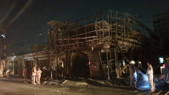 Cháy shop thời trang và kính mắt, hỏa hoạn, tin nóng