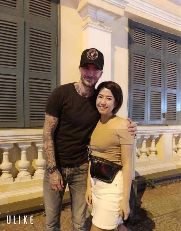 David Beckham đến việt nam,cầu thủ david Beckham,David Beckham dạo phố đi bộ