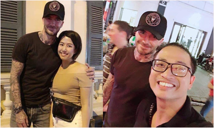 David Beckham, Hà Anh, Công Vinh