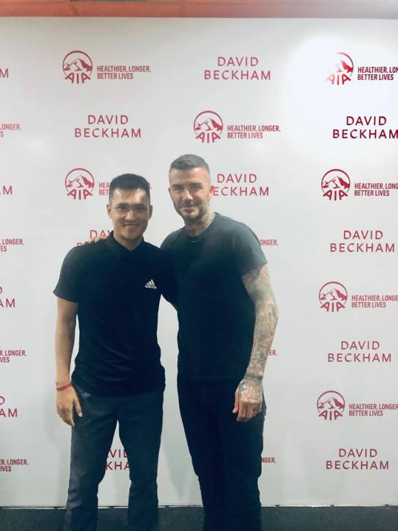 David Beckham, Hà Anh, Công Vinh