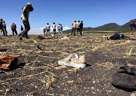 máy bay rơi, thảm hoạ hàng không,  Ethiopia
