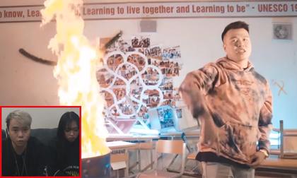 rapper,rapper đốt sách vở, đốt sách học sinh trường chuyên, Chủ tịch Hà Nội