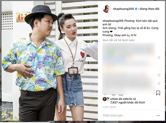 Ảnh chụp Màn hình 2019-03-13 lúc 19 0 Nhã Phương, trường giang, sao việt