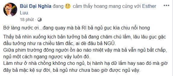 Hari Won, Hari Won ngủ gật, Đại Nghĩa