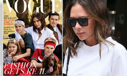 victoria beckham, gia đình david beckham, sao hollywood