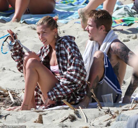 justin bieber, hailey baldwin, sao hollywood