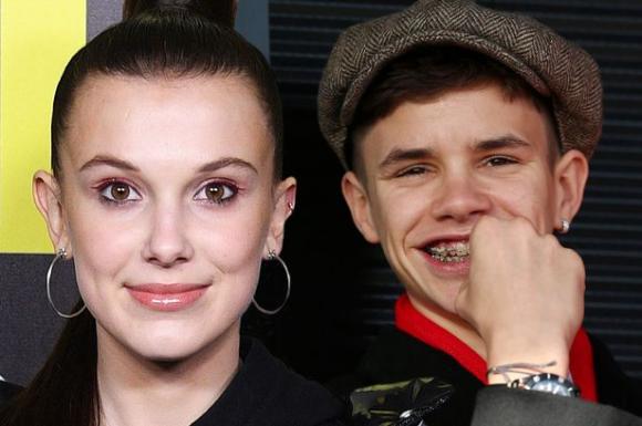 Romeo Backham, millie bobby brown, sao hollywood