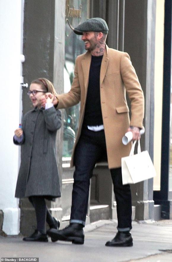 Harper Seven Beckham,con gái David Beckham, sao hollywood